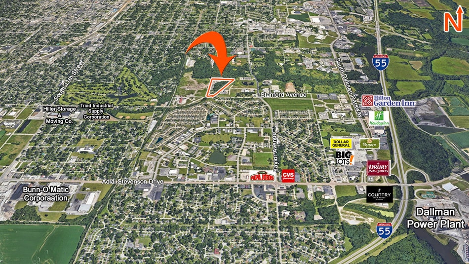 Stanford Ave, Springfield, IL for sale - Building Photo - Image 2 of 2