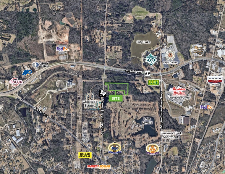 2101 Sayers St, Lufkin, TX for sale - Aerial - Image 2 of 4