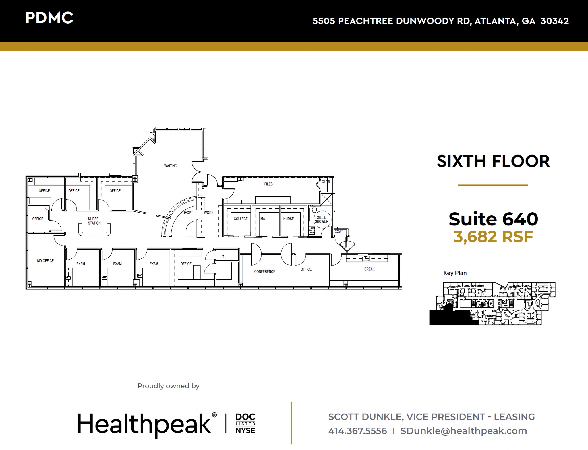 5505 Peachtree Dunwoody Rd NE, Atlanta, GA for lease Floor Plan- Image 1 of 1