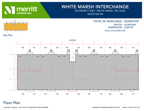 10301 Philadelphia Rd, White Marsh, MD for lease Floor Plan- Image 1 of 1