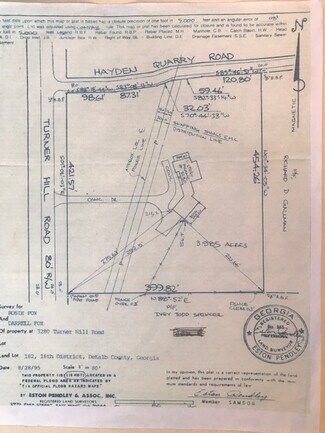 More details for 3280 Turner Hill Rd, Lithonia, GA - Land for Sale