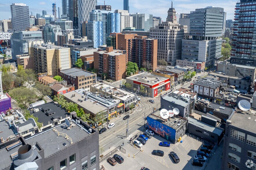 244 Queen St W, Toronto, ON for lease - Aerial - Image 2 of 2