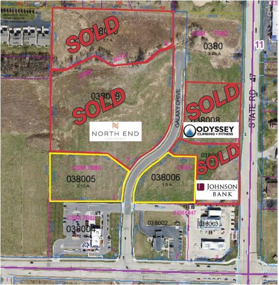 I-41 & Richmond St, Appleton, WI for sale - Plat Map - Image 2 of 4