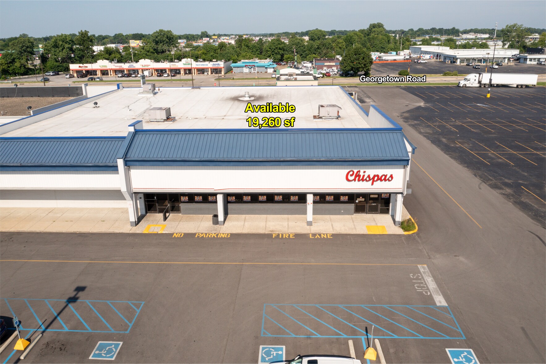 4624-4740 W 38th St, Indianapolis, IN for lease Building Photo- Image 1 of 4