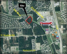 13600 Ella Blvd, Houston, TX - AERIAL map view