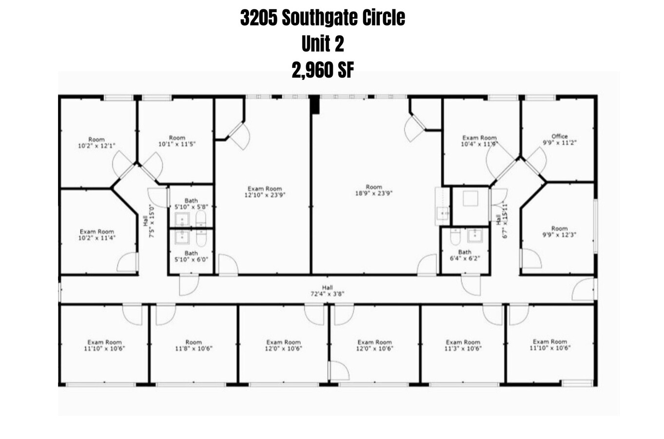 3205 Southgate Cir, Sarasota, FL 34239 - Unit 2 -  - Floor Plan - Image 1 of 1