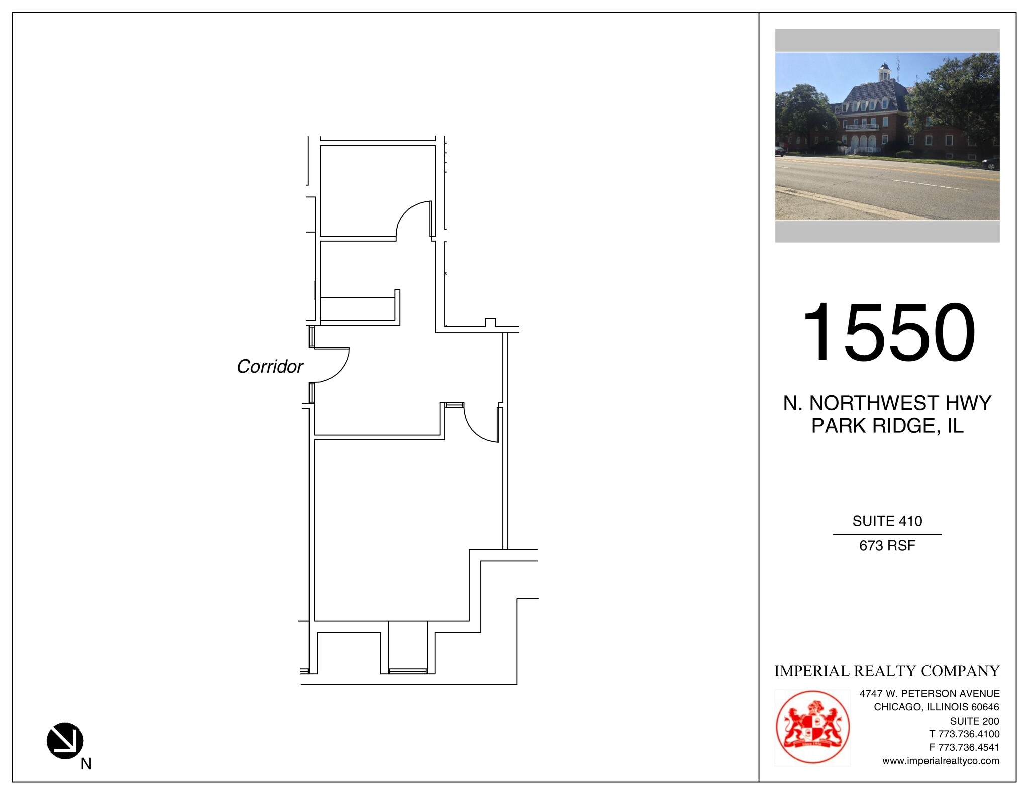 1550 N Northwest Hwy, Park Ridge, IL for lease Site Plan- Image 1 of 1