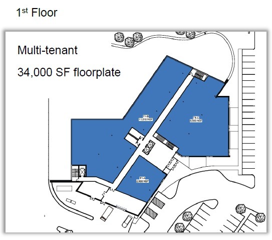 1110 Deming Way, Madison, WI for lease Floor Plan- Image 1 of 1