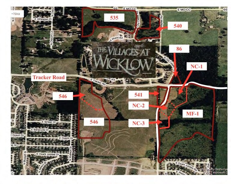 E Tracker Rd & Old Castle Rd, Nixa, MO for sale Primary Photo- Image 1 of 1