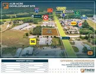 More details for 2626 Columbia Hwy N, Aiken, SC - Land for Sale