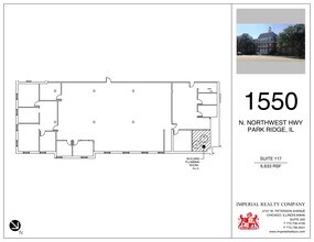 1550 N Northwest Hwy, Park Ridge, IL for lease Site Plan- Image 2 of 2