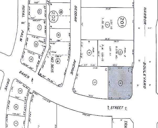 3001 Harbor Blvd, Costa Mesa, CA for lease - Plat Map - Image 2 of 4