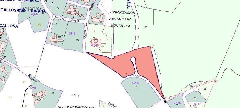 Carrer Azalea, 1, Altea, Alicante for sale - Site Plan - Image 3 of 5