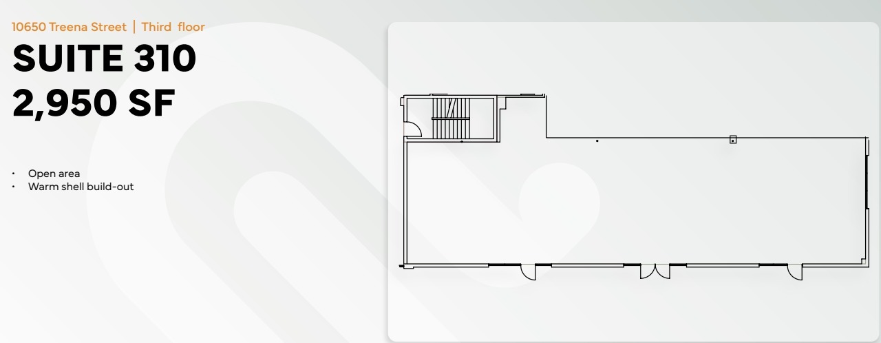 10680 Treena St, San Diego, CA for lease Floor Plan- Image 1 of 1