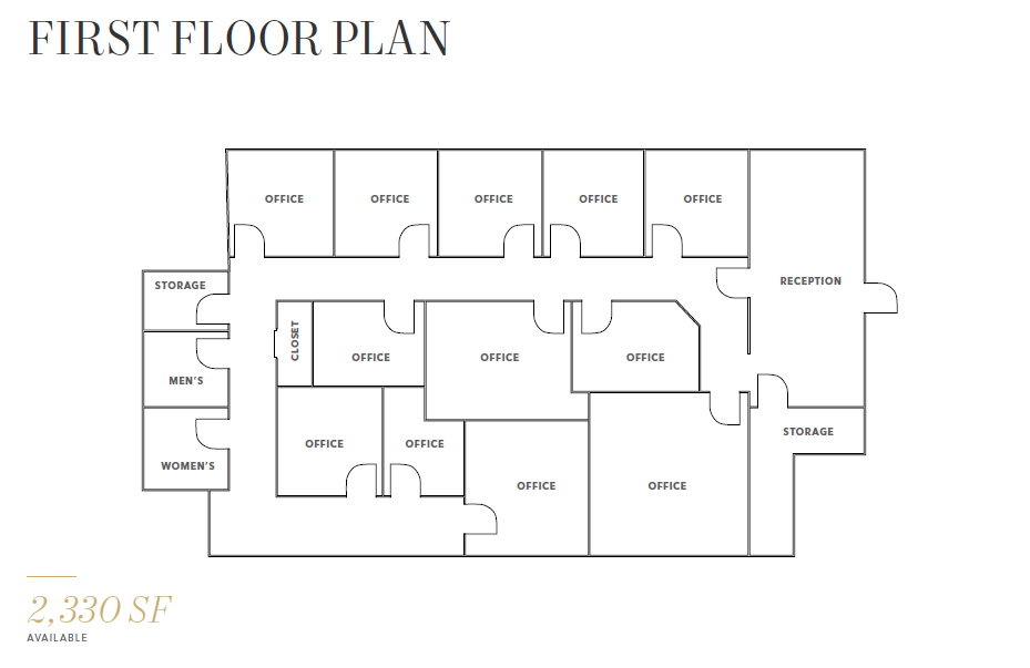 17355 SW Boones Ferry Rd, Lake Oswego, OR for lease Floor Plan- Image 1 of 1