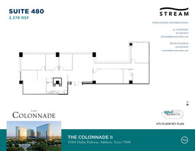 15301 N Dallas Pky, Addison, TX for lease Floor Plan- Image 1 of 2