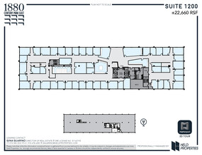 1880 Century Park E, Los Angeles, CA for lease Site Plan- Image 2 of 3