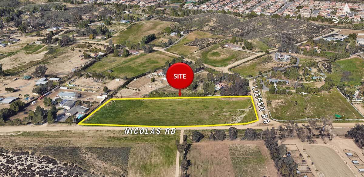 Nwc Nicolas Road & Liefer Rd, Temecula, CA for sale Other- Image 1 of 1