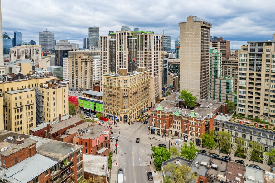 1538 Rue Sherbrooke O, Montréal, QC for lease - Aerial - Image 2 of 3