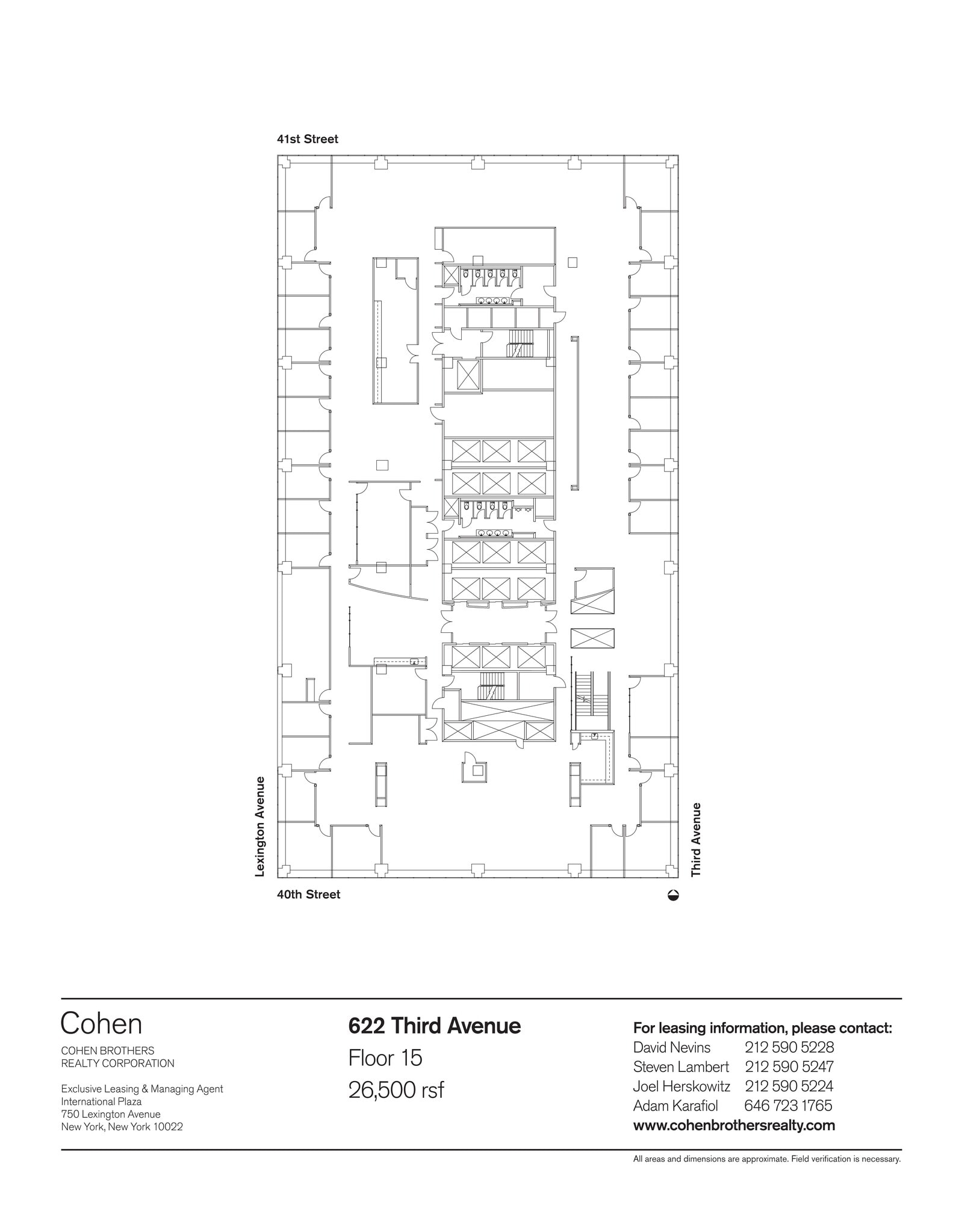 622 Third Ave, New York, NY for lease Site Plan- Image 1 of 2