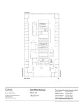 622 Third Ave, New York, NY for lease Site Plan- Image 1 of 2