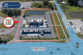 5501 Orange Ave, Fort Pierce, FL - aerial  map view - Image1