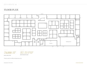 2210 Route 66, Glendora, CA for lease Floor Plan- Image 1 of 1