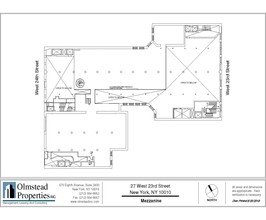 27-33 W 23rd St, New York, NY for lease Floor Plan- Image 2 of 3