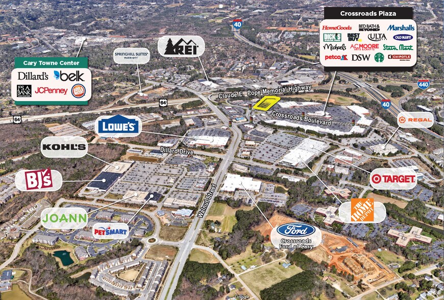 201 Crossroads Blvd, Cary, NC, 27518 Retail Space For Lease