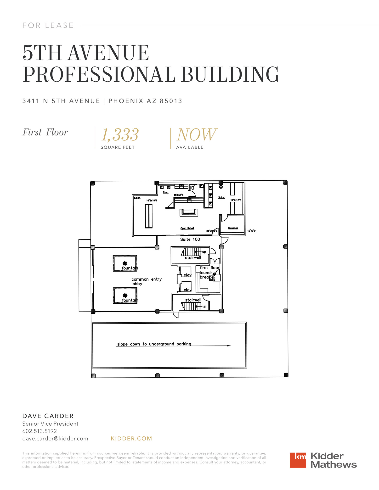 3411 N 5th Ave, Phoenix, AZ for sale Floor Plan- Image 1 of 1