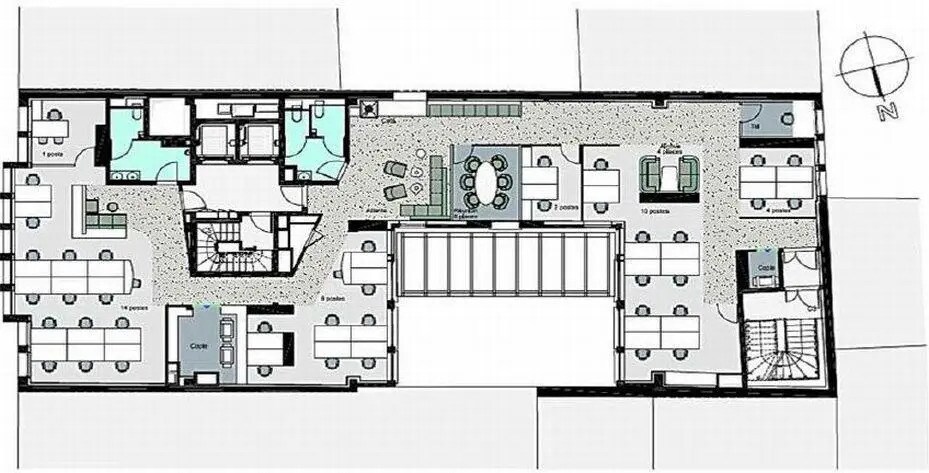 10 Rue Henner, Paris for lease - Floor Plan - Image 3 of 4
