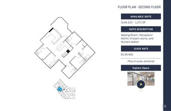 222 W Eulalia St, Glendale, CA for lease Floor Plan- Image 1 of 1