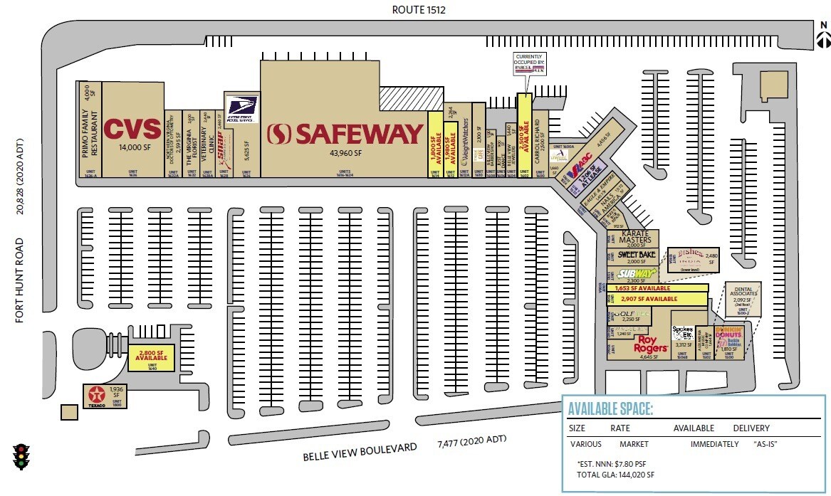 15001636 Belle View Blvd, Alexandria, VA 22307 Belle View Shopping