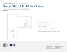4230 Harding Rd, Nashville, TN for lease Site Plan- Image 1 of 1