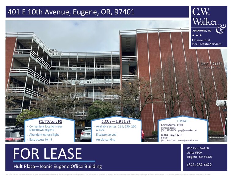 401 E 10th Ave, Eugene, OR for lease - Building Photo - Image 1 of 5