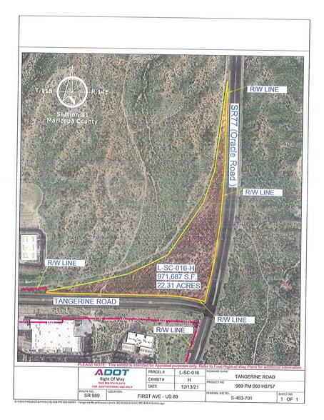 NW Tangerine & Oracle Rd, Oro Valley, AZ for sale - Primary Photo - Image 1 of 1