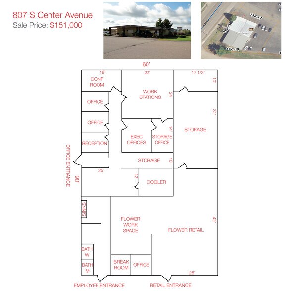 807 S Center Ave, Merrill, WI for sale - Building Photo - Image 2 of 3