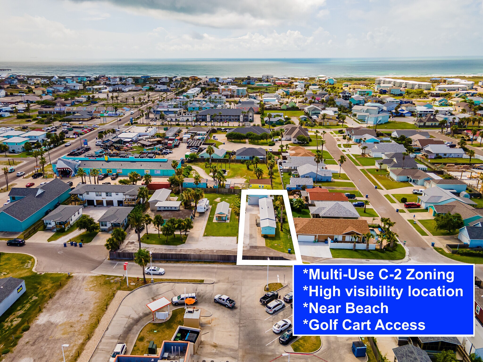 801 59th St, Port, Port Aransas, TX for sale Aerial- Image 1 of 21