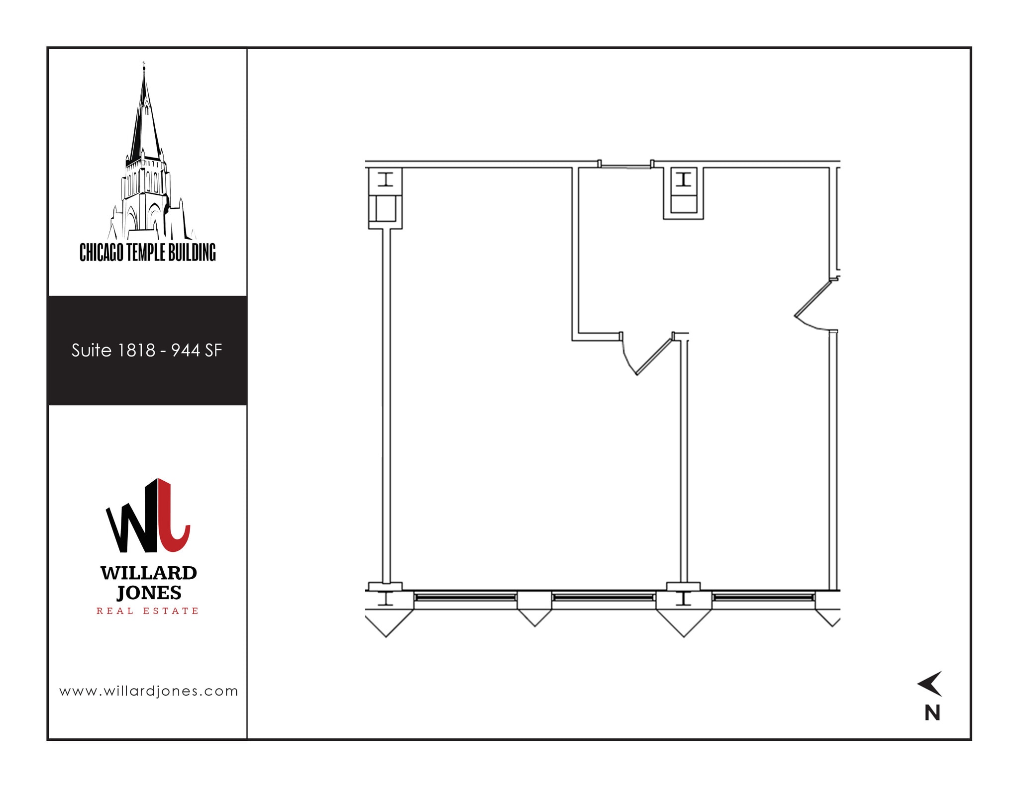 77 W Washington St, Chicago, IL for lease Floor Plan- Image 1 of 1
