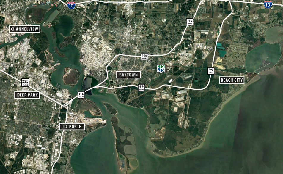 1800 Kilgore Rd & 0 Jones Rd, Baytown, TX for sale - Aerial - Image 2 of 9