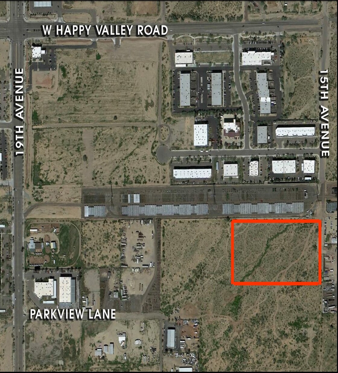 SW 15th Ave & W Happy Valley Rd, Phoenix, AZ for sale Primary Photo- Image 1 of 1