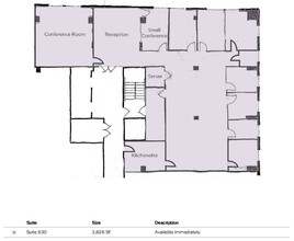 8120 Woodmont Ave, Bethesda, MD for lease Floor Plan- Image 1 of 1