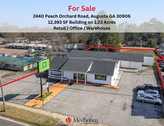 More details for 2440 Peach Orchard Rd, Augusta, GA - Retail for Sale