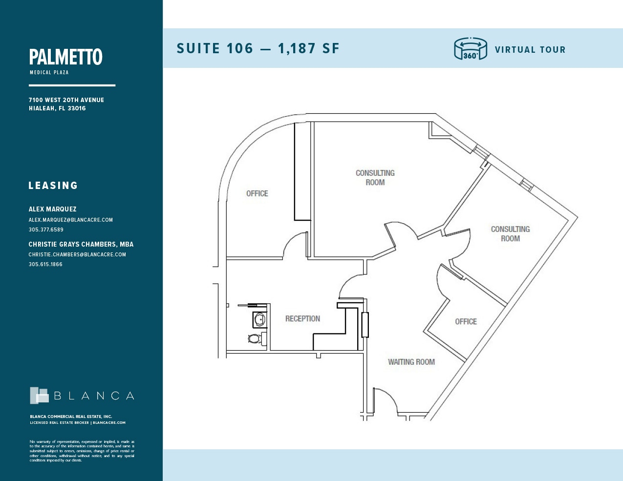 7100 W 20th Ave, Hialeah, FL for lease Floor Plan- Image 1 of 1