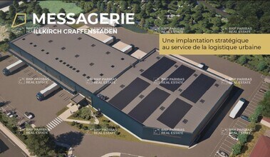10 Rue Denis Papin, Illkirch-Graffenstaden, BR - Aerial  map view