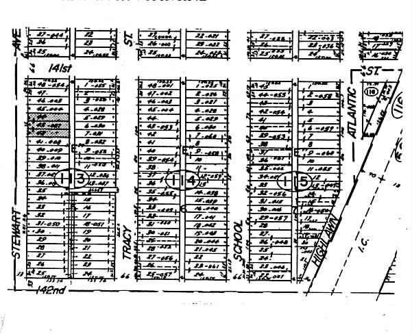 14113 S Stewart, Riverdale, IL for sale - Plat Map - Image 2 of 6