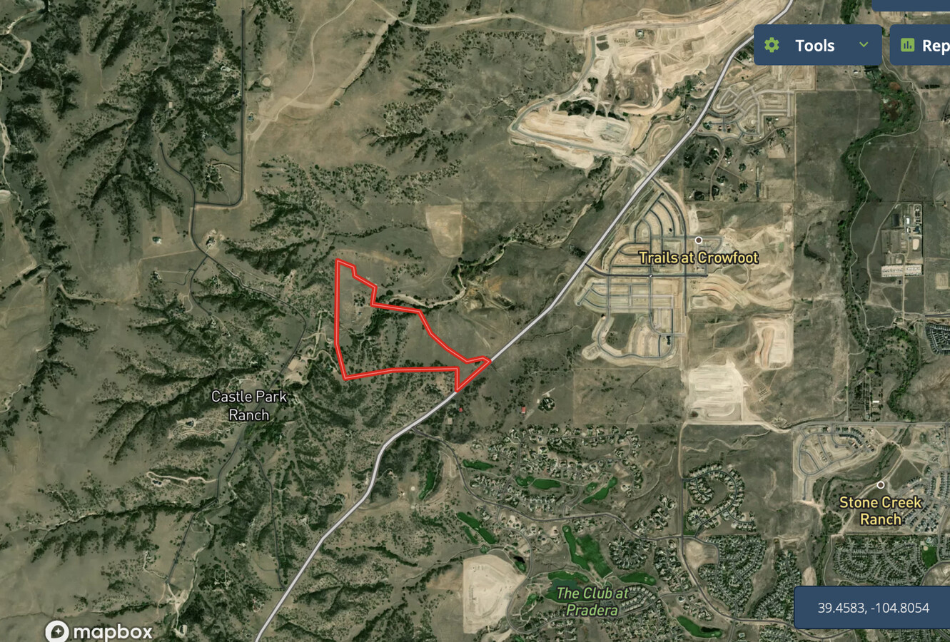 6233 Crowfoot Valley Rd, Parker, CO 80134 - 97 Acres Prime developable ...