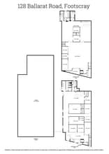 128 Ballarat Road, Footscray for lease Floor Plan- Image 2 of 2