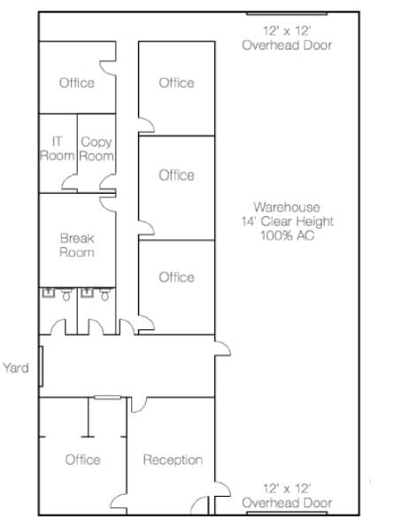 414 S Grand Ave, Mesa, AZ for sale Floor Plan- Image 1 of 8