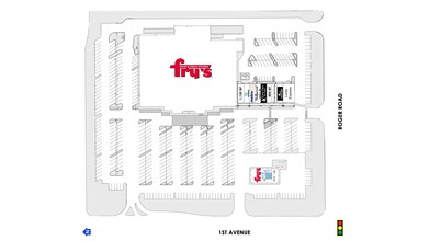 4016 N 1st Ave, Tucson, AZ for lease Site Plan- Image 1 of 3